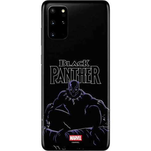 Marvel Black Panther Night Time Watch Galaxy S20 Plus Skin